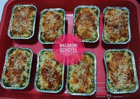Panggang dalam oven panas 160 c selama 25 menit hingga kuning kecokelatan. Resep Macaroni schotel panggang oleh anita widya - Cookpad
