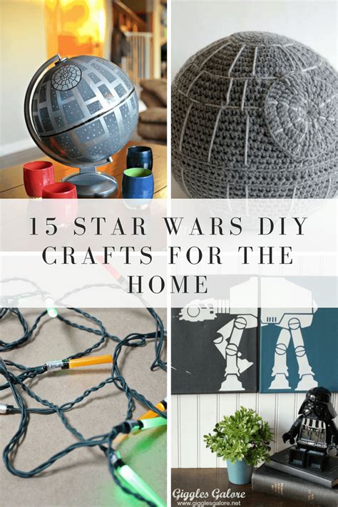 15 Star Wars Crafts For Your Home Star Wars Diy Sunny Sweet Days