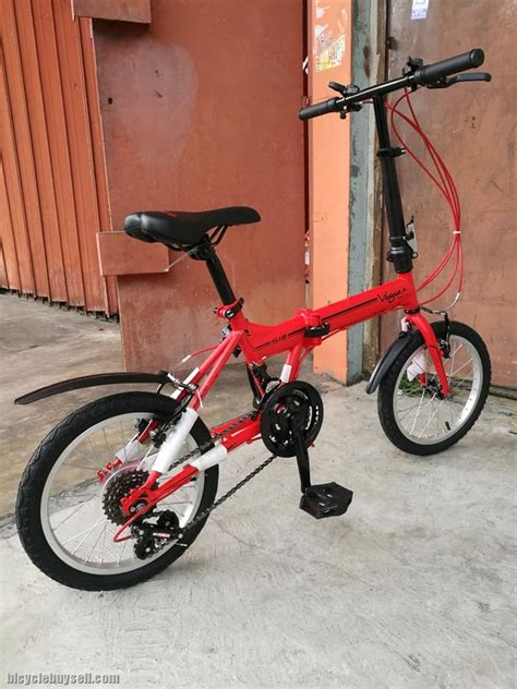 This brand new 16 inch folding bike comes 95% assembled and sealed in a box. 16 INCH FOLDING BIKE
