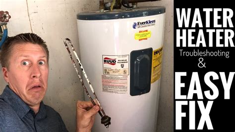 Electric Water Heater Repair In Minutes Step By Step Youtube