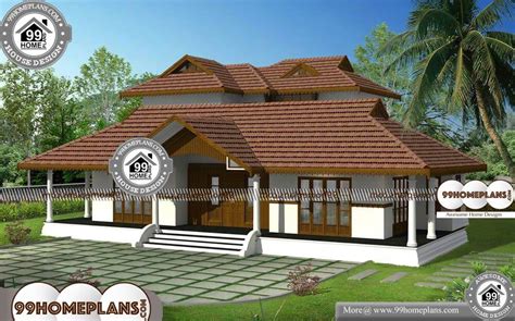 Nadumuttam Veedu And 100 Two Storey House Plans Traditional Designs