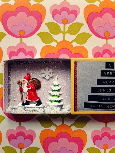 Pin By Wendi Mckinnon On Matchboxes Vintage Christmas Altered Tins