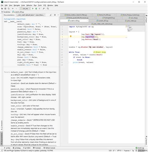 Pysimplegui Launched In 2018 Actively Developed And Supported