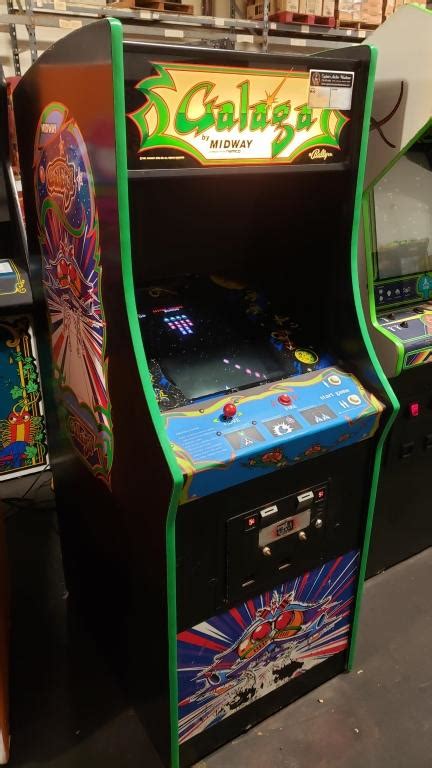 Galaga Original Upright Arcade Game Midway