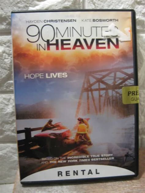 90 Minutes In Heaven Dvd Hayden Christensen Kate Bosworth True Story Based 696 Picclick