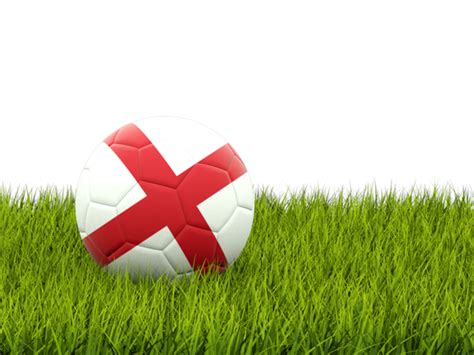 The england men's national football team represents england in men's international football since the first international match in 1872. Football in grass. Illustration of flag of England