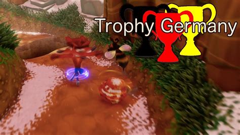 To earn them you must get all clear gems in a level without dying. Crash Bandicoot 2 - Buzz Off! - Trophy & Guide - YouTube