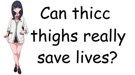 Can Thicc Thighs Really Save Lives Youtube