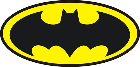 Batman Logo Clip Art Batman Logo Png Png Download 1600774 Free