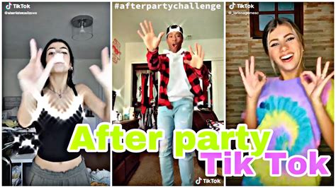 New After Party Tik Tok Dance Challenge Afterparty Tiktok Stayathome