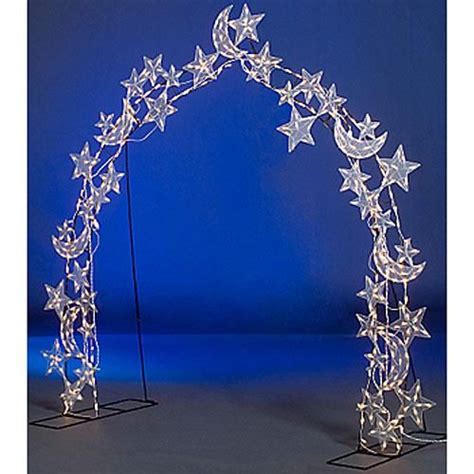 Star And Moon Wire Arch Shindigz Star Themed Wedding Starry Night