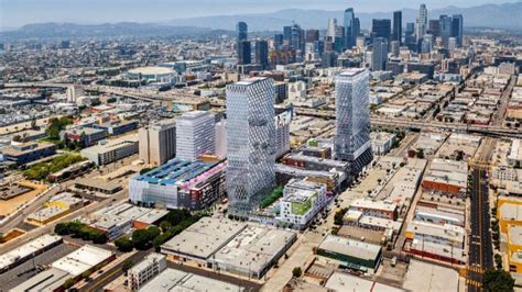 Massive Mixed Use Project Would Extend Downtown La Building Boom