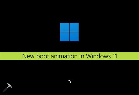 Windows 11 Boot Screen Animation