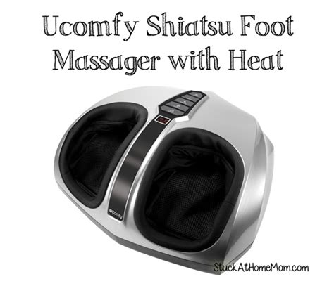 Ucomfy Shiatsu Foot Massager With Heat Stuckathomemom