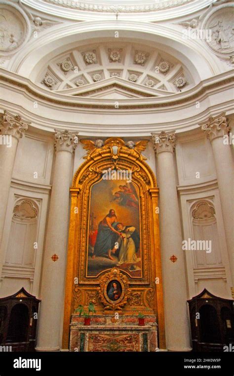 Altarpiece Of The Church Of San Carlo Alle Quattro Fontane Baroque