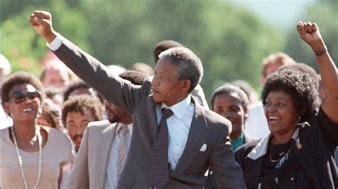 Archive Nelson Mandela Released From Prison Bbc News