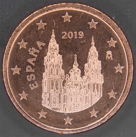 Spain 1 Cent Coin 2019 Euro Coinstv The Online Eurocoins Catalogue