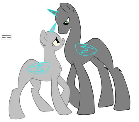 My Little Pony Male Pegasus Base Pict Art