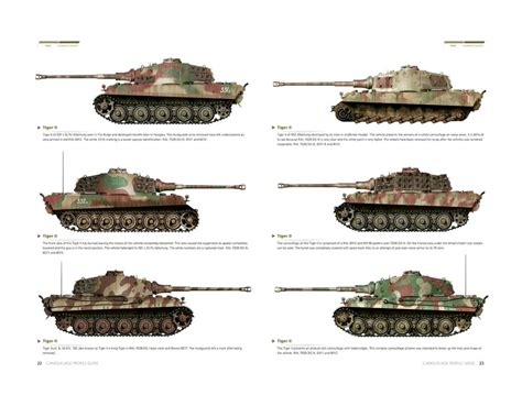 1945 German Colors Camouflage Profile Guide Telegraph