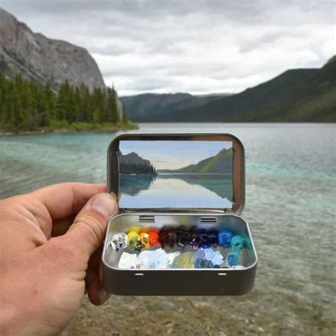 Mini Plein Air Paintings By Remington Robinson Others