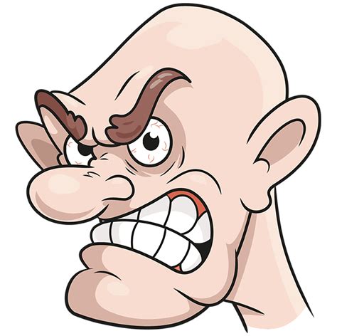 How To Draw A Cartoon Angry Face Resourceagent