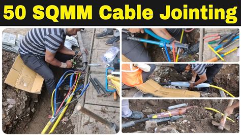 Underground Cable Jointing Youtube