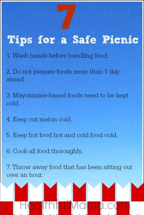 7 Picnic Safety Tips You Might Not Know Tips Safety Tips And Picnics