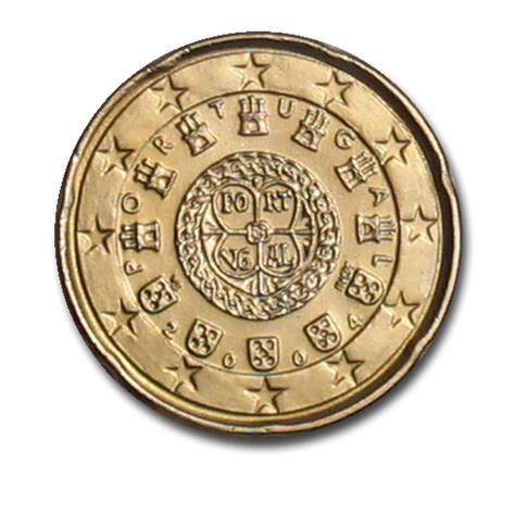 Portugal 20 Cent Coin 2004 Euro Coinstv The Online Eurocoins Catalogue