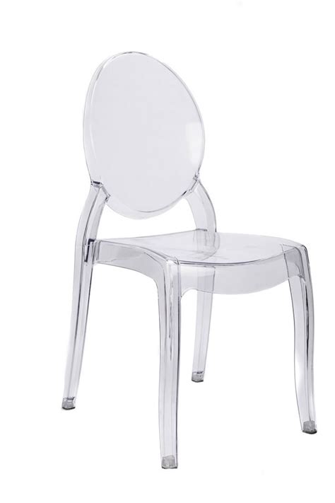 Inspired by the traditional louis xvi armchair, starck removed the wood. Clear Resin "Sophia" Ghost Chair