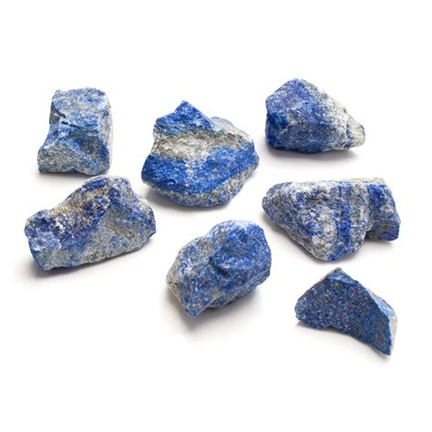 Lapis Lazuli Rough Stones Badakhshan Province Afghanistan