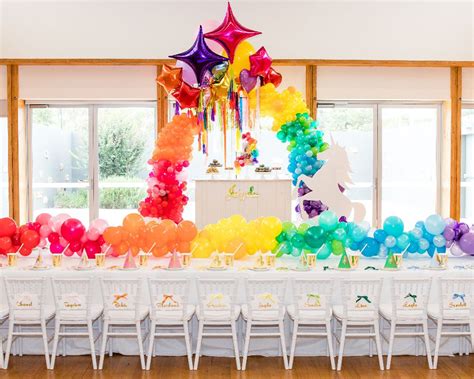 Lavish Rainbow Unicorn Party Kids Party Ideas We Came Here To Party