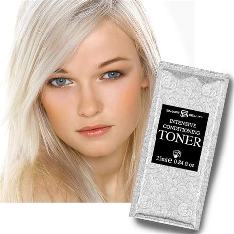 Platinum Blonde Hair Conditioner Toner 25ml Sachets