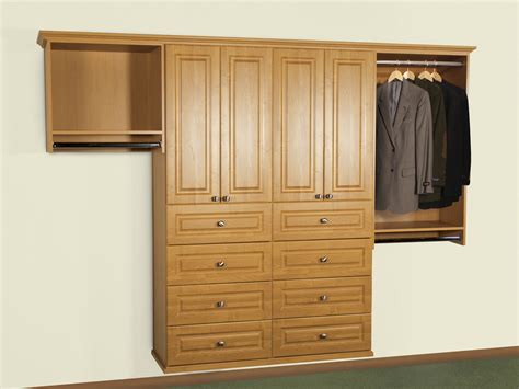 They are constructed from plywood with a patented dovetail joint system allowing for quick and easy installation. Closet Cabinet Systems | Closet Storage Systems