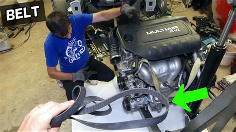 Serpentine Belt Replacement Removal Jeep Cherokee Compass Renegade 24