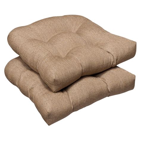 Pillow Perfect Sunbrella Outdoor Wicker Seat Cushion X X In