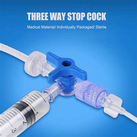 พลาสติกสาม way หยุด cock สำหรับ clinical hospital luer ล็อค3 way stopcock ยืดหยุ่น t connector