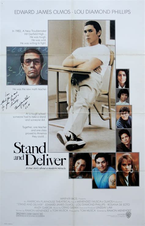 Stand and deliver 1988 finger man scene 1 9 movieclips. filmicability with Dean Treadway: My Movie Poster ...