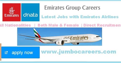 Latest Emirates Airlines Careers 2018 Uae With Free Visa And Air Ticket