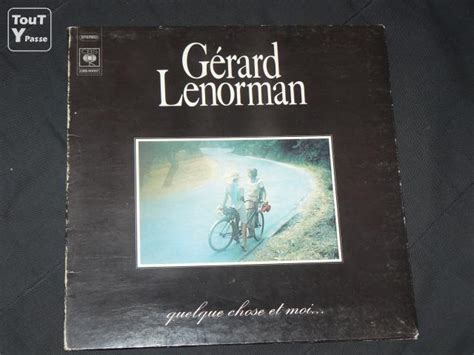 G Rard Lenorman Tours Vinyle Sainte Luce Sur Loire