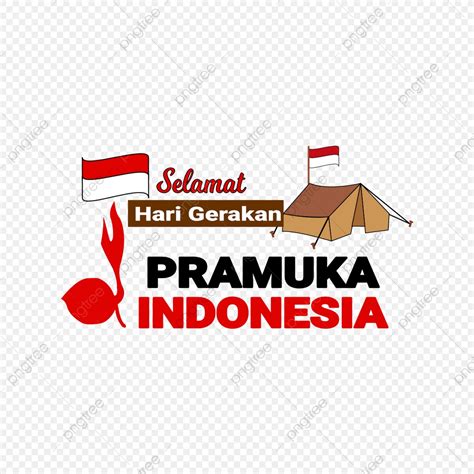 Ilustração De Gerakan Pramuka Indonésia Png Anak Pramuka Animasi