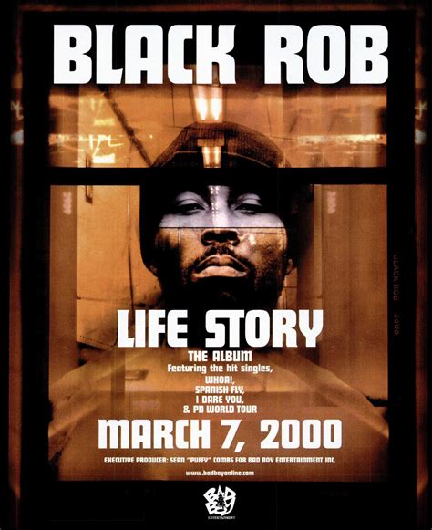 Hip Hop Nostalgia Black Rob Lifes Story Vibe June 1999