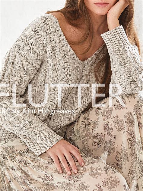 Rowan Flutter Kim By Kim Hargreaves Knitting Pattern Book
