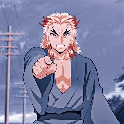 Rengoku Shinjuro Icon Anime Demon Anime Demon