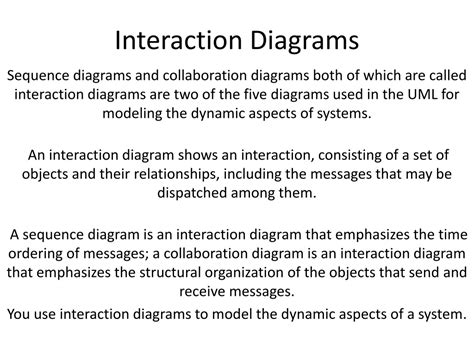 Ppt Interaction Diagrams Powerpoint Presentation Free Download Id