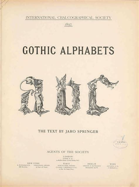 Gothic Alphabet Artofit