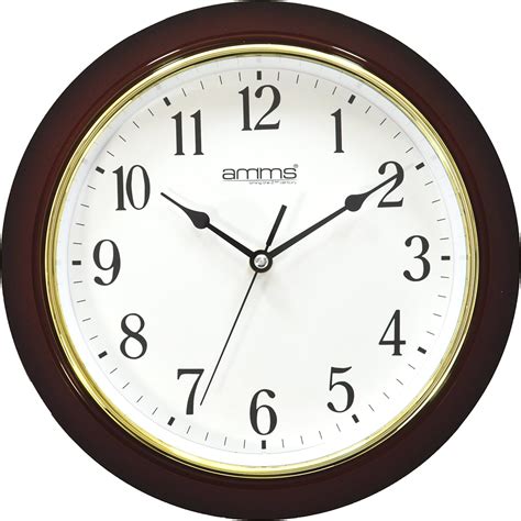 Amms Gd260006 Reloj De Pared Grande Llamativo Clásico Tradicional