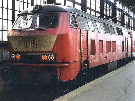 Locomotive Database Db 218