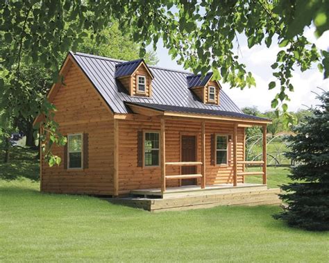 Our sunrise line of premium grade amish built log cabins are constructed with high quality tongue and grove logs, cut from white pine or red cedar. 13x24 Cape Cod Modular Cabins | Cabin Fever | Pinterest ...