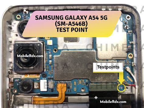Samsung Galaxy A54 Test Point For Remove FRP User Lock And Flashing