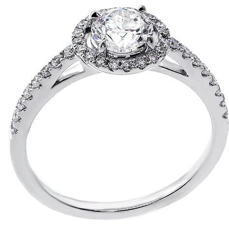 Average customer rating $ 4.8 out of 5 stars. 1.02 Cts Round Cut Halo Diamond Engagement Ring set in 18k White Gold,Cheap Diamond Engagement ...